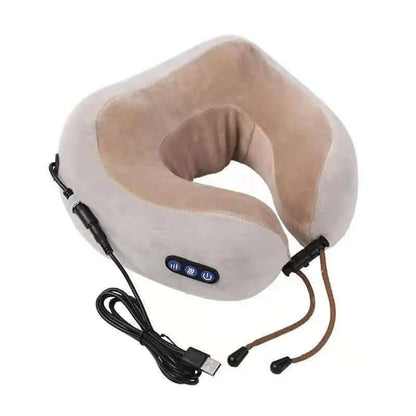 Oreiller de Massage Électrique en Forme de U Les Visionnaires