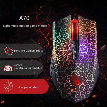 Souris de jeu E-Sports, filiaire Les Visionnaires