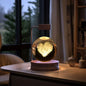 Lampe de chevet cristal, lumière d'ambiance USB pour chambre Les Visionnaires