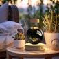 Lampe de chevet cristal, lumière d'ambiance USB pour chambre Les Visionnaires