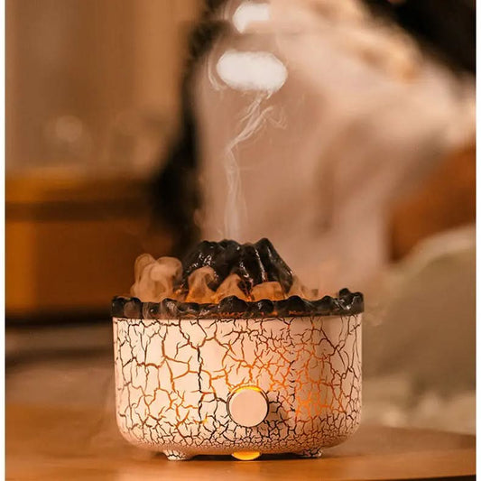 Nouveau humidificateur d'air créatif Volcano, machine d'aromathérapie Les Visionnaires