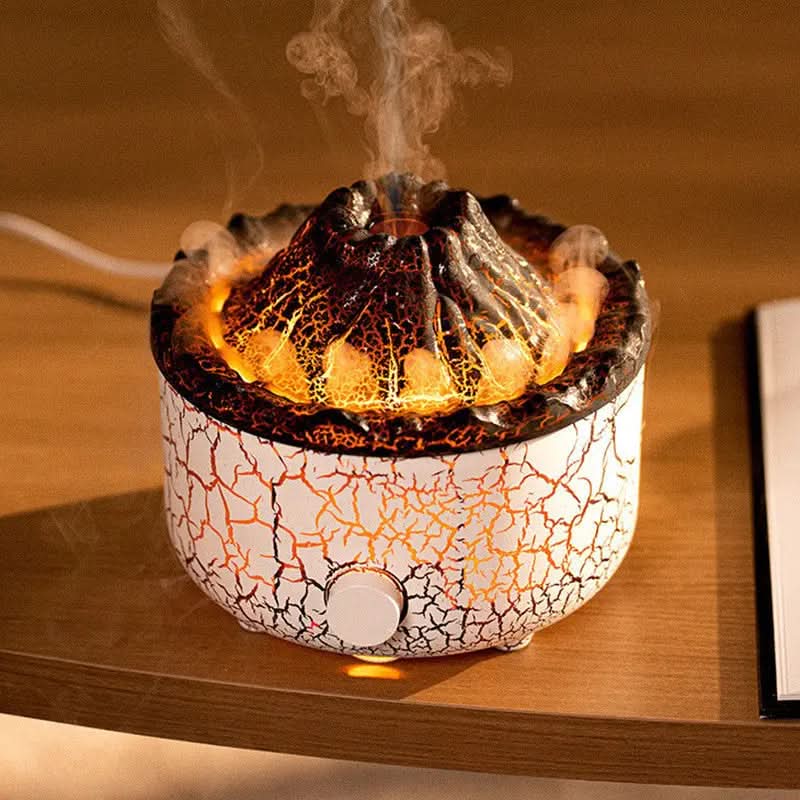 Nouveau humidificateur d'air créatif Volcano, machine d'aromathérapie Les Visionnaires
