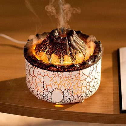 Nouveau humidificateur d'air créatif Volcano, machine d'aromathérapie Les Visionnaires