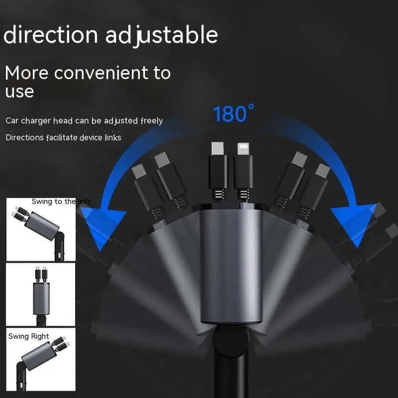 Chargeur de voiture ultra-puissant de 100W Les Visionnaires
