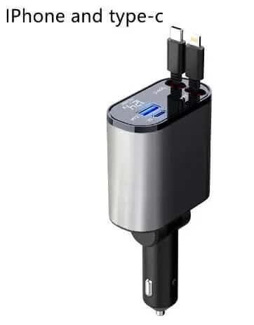 Chargeur de voiture ultra-puissant de 100W Les Visionnaires