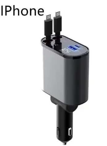 Chargeur de voiture ultra-puissant de 100W Les Visionnaires