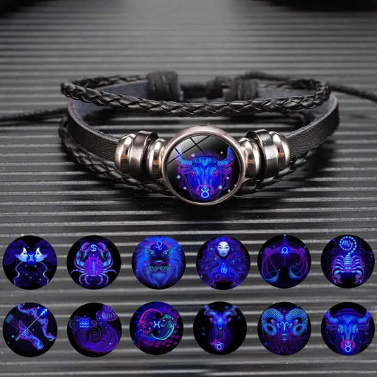 Bracelet Tressé Constellation du Zodiaque Les Visionnaires