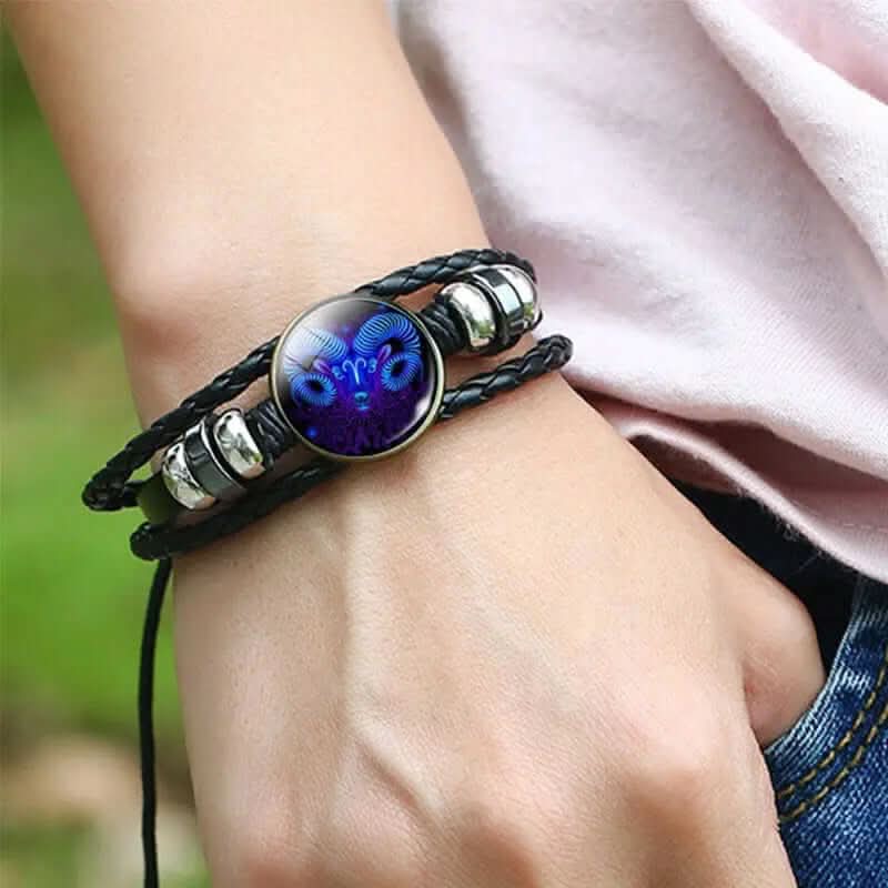 Bracelet Tressé Constellation du Zodiaque Les Visionnaires