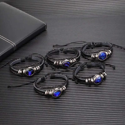 Bracelet Tressé Constellation du Zodiaque Les Visionnaires