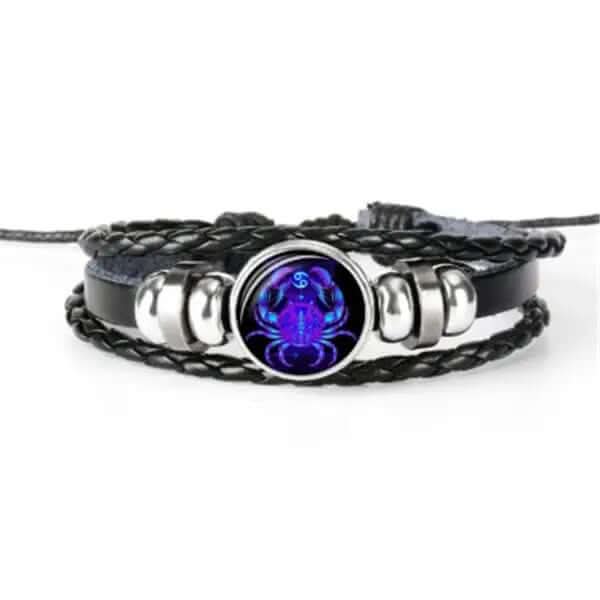 Bracelet Tressé Constellation du Zodiaque Les Visionnaires