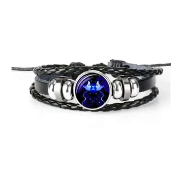 Bracelet Tressé Constellation du Zodiaque Les Visionnaires