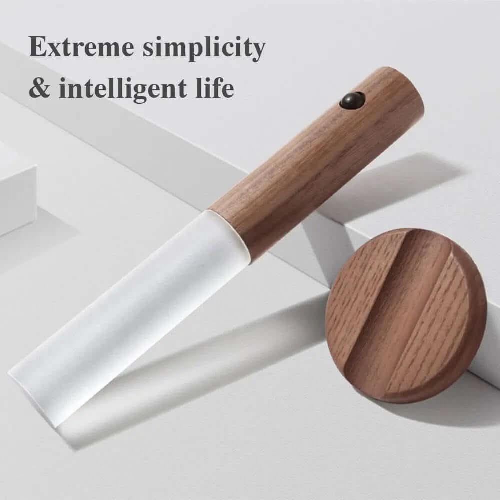 Lampe de Nuit LED Magnétique en Bois Les Visionnaires