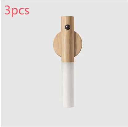 Lampe de Nuit LED Magnétique en Bois Les Visionnaires