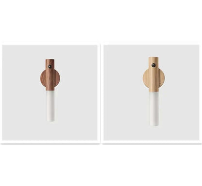 Lampe de Nuit LED Magnétique en Bois Les Visionnaires