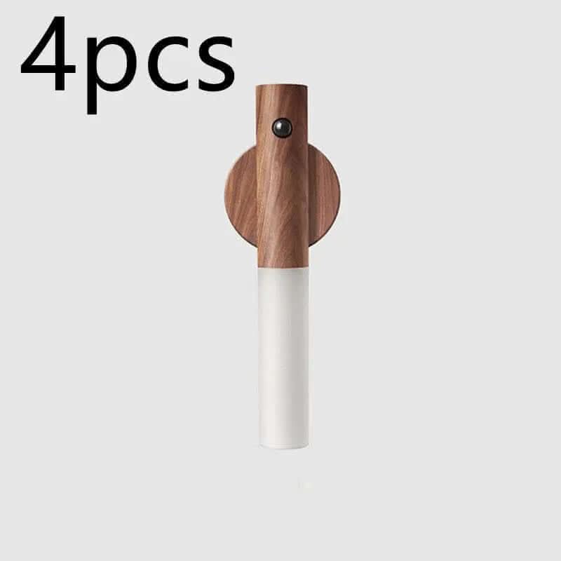 Lampe de Nuit LED Magnétique en Bois Les Visionnaires