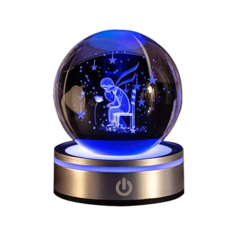 Lampe en cristal - décoration intérieure Les Visionnaires