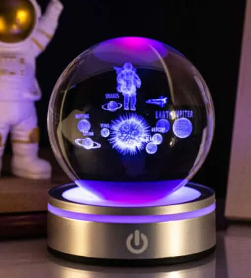 Lampe en cristal - décoration intérieure Les Visionnaires
