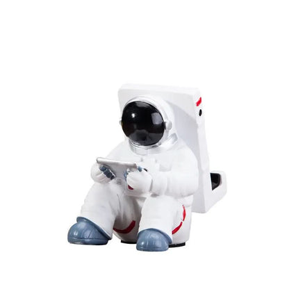 Support de téléphone portable simple et créatif. Astronaute Les Visionnaires