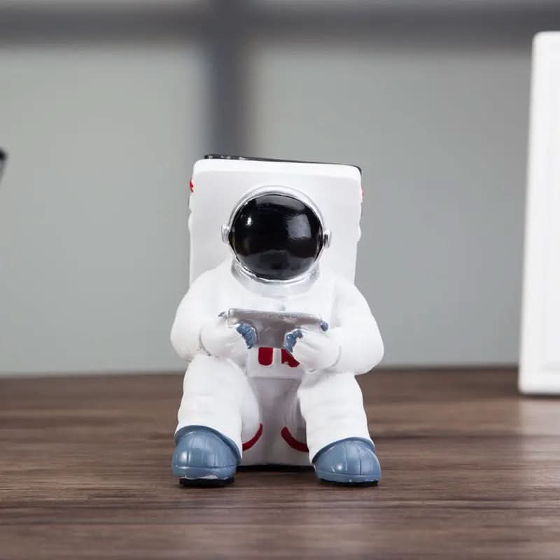 Support de téléphone portable simple et créatif. Astronaute Les Visionnaires