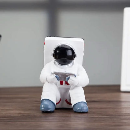 Support de téléphone portable simple et créatif. Astronaute Les Visionnaires