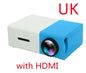 Mini projecteur portable YG300 HD LED Les Visionnaires