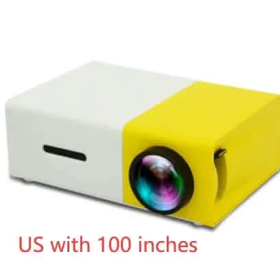 Mini projecteur portable YG300 HD LED Les Visionnaires