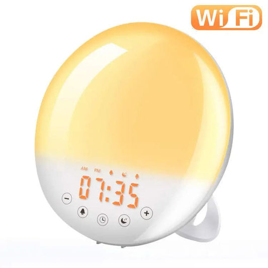 Réveil Lumineux Intelligente WiFi Les Visionnaires