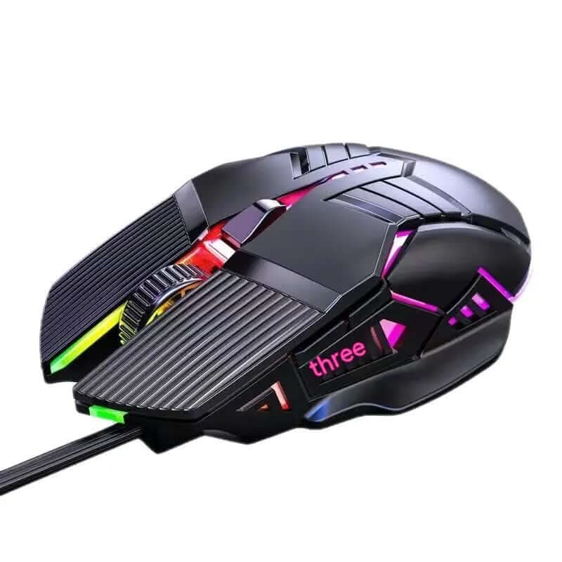 Souris filaire 6D - bureau et gaming - Les Visionnaires