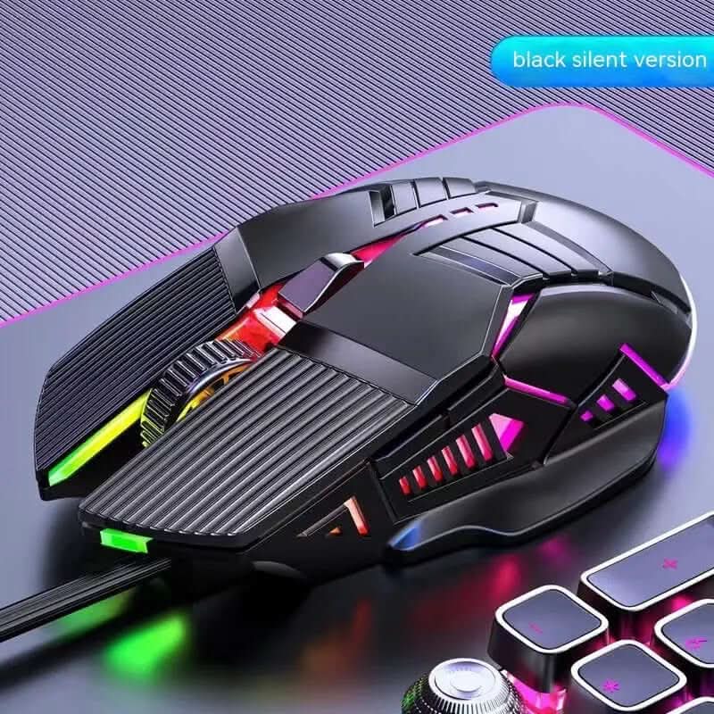 Souris filaire 6D - bureau et gaming - Les Visionnaires