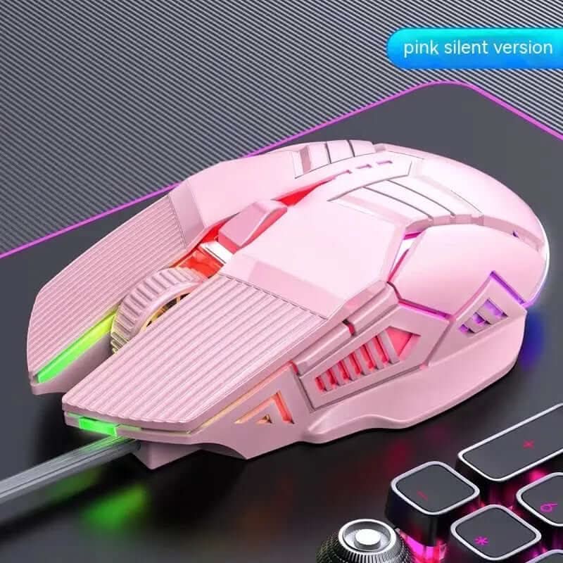 Souris filaire 6D - bureau et gaming - Les Visionnaires