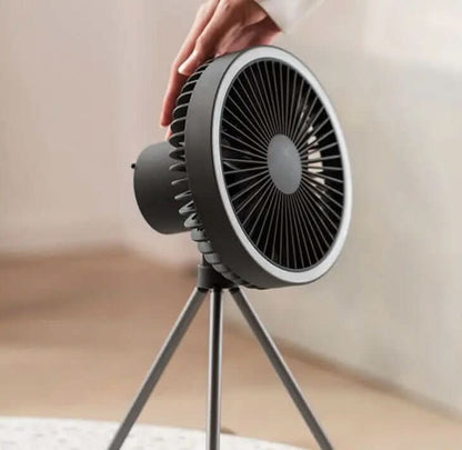 Ventilateur de Camping Portable USB Rechargeable Les Visionnaires