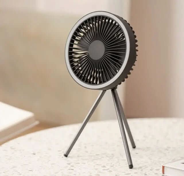 Ventilateur de Camping Portable USB Rechargeable Les Visionnaires