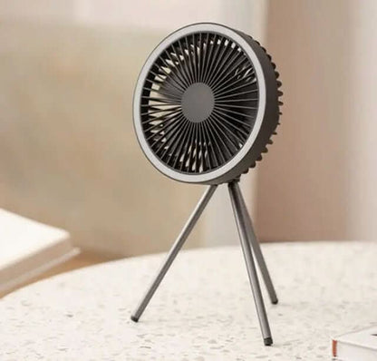 Ventilateur de Camping Portable USB Rechargeable Les Visionnaires
