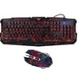 Clavier et souris gaming filaires avec rétroéclairage tricolore Les Visionnaires