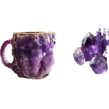 400ml Resin Mineral Crystal Coffee Mugs With Handles Elegant Fake Mineral Crystal Cup For Workplace Home Decor Christmas Gift Kitchen Gadgets Les Visionnaires