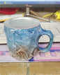 400ml Resin Mineral Crystal Coffee Mugs With Handles Elegant Fake Mineral Crystal Cup For Workplace Home Decor Christmas Gift Kitchen Gadgets Les Visionnaires