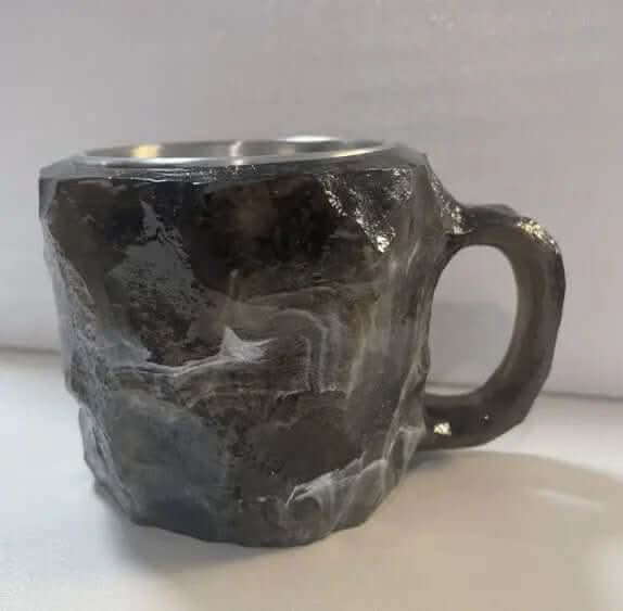 400ml Resin Mineral Crystal Coffee Mugs With Handles Elegant Fake Mineral Crystal Cup For Workplace Home Decor Christmas Gift Kitchen Gadgets Les Visionnaires