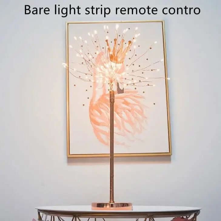 Lampe de table nordique en plumes Les Visionnaires