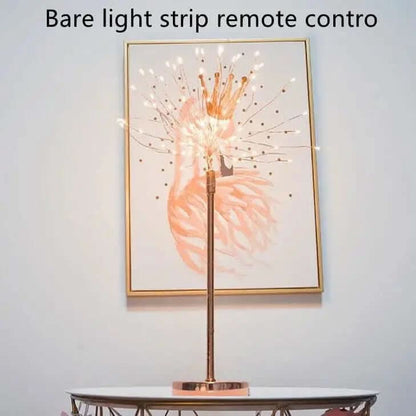 Lampe de table nordique en plumes Les Visionnaires