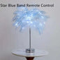 Lampe de table nordique en plumes Les Visionnaires