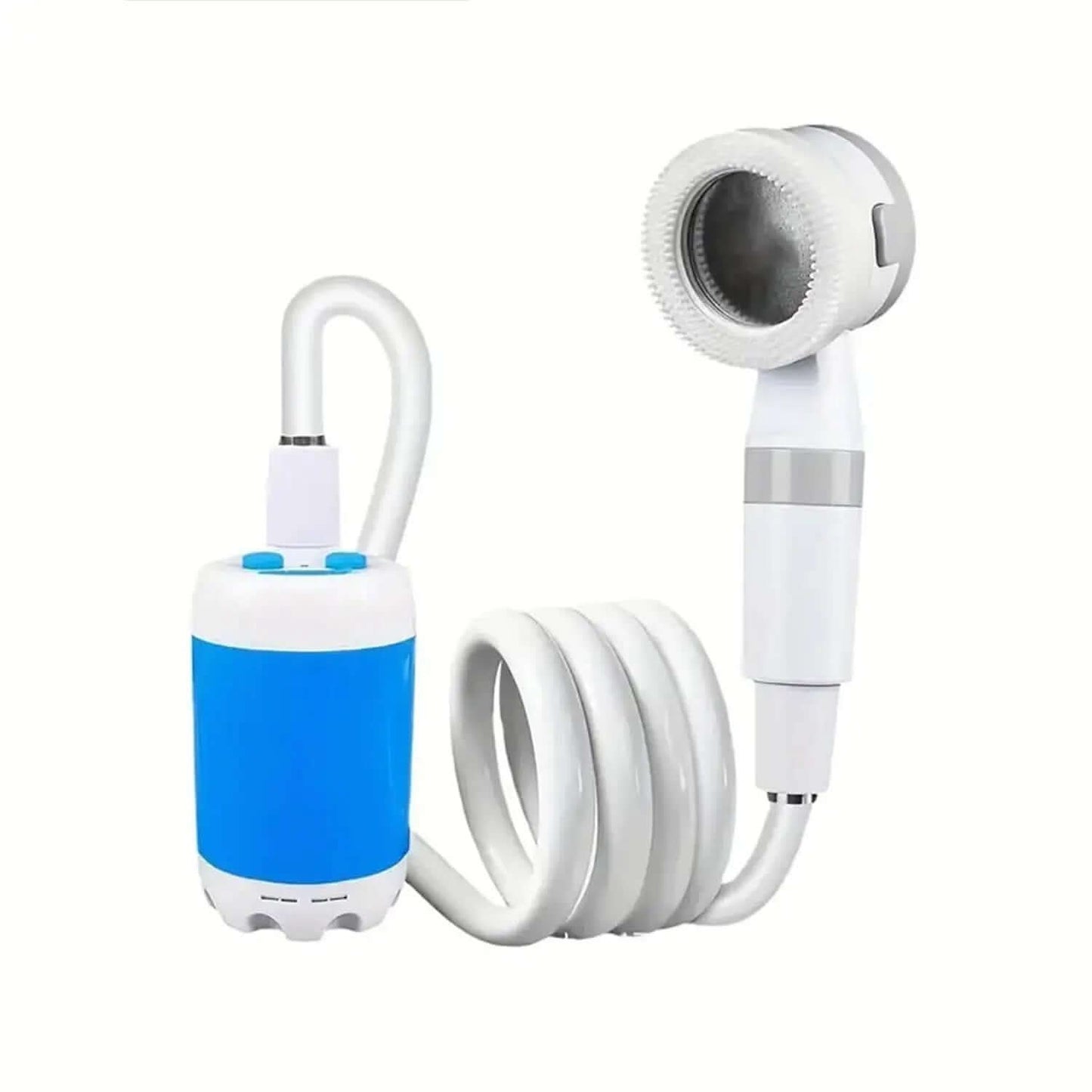 Outdoor Camping Shower Portable Electric Shower Gadgets Waterproof 5000mAh Rechargeable Battery Powered For Hiking Traveling Les Visionnaires