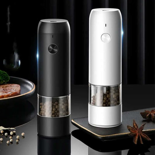 Set de Moulins à Poivre et Sel Électriques Rechargeables Les Visionnaires