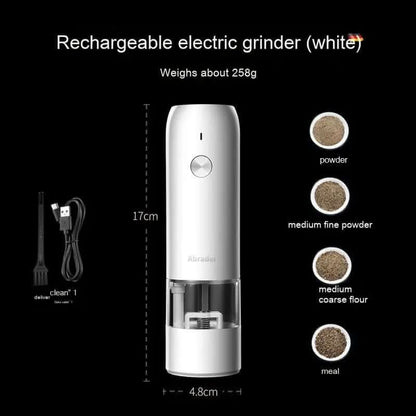 Set de Moulins à Poivre et Sel Électriques Rechargeables Les Visionnaires