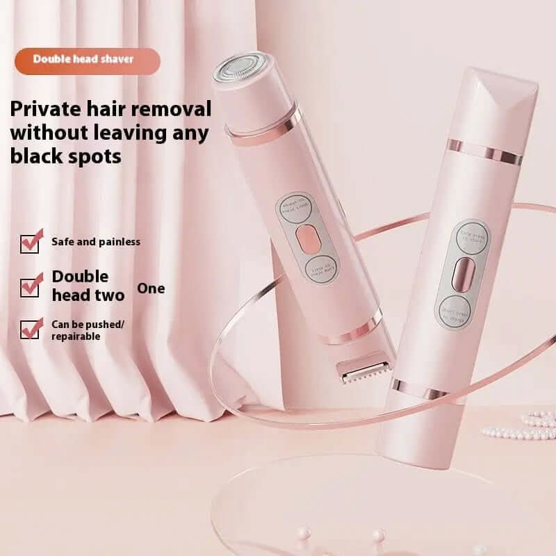 Dual-Head Electric Shaver Painless Women's Epilator Les Visionnaires