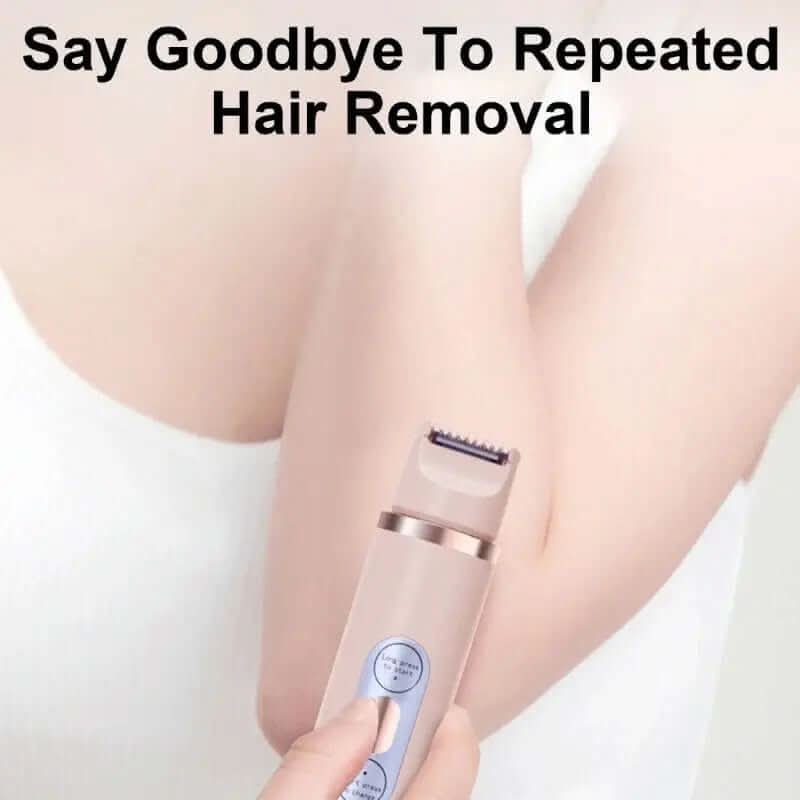 Dual-Head Electric Shaver Painless Women's Epilator Les Visionnaires