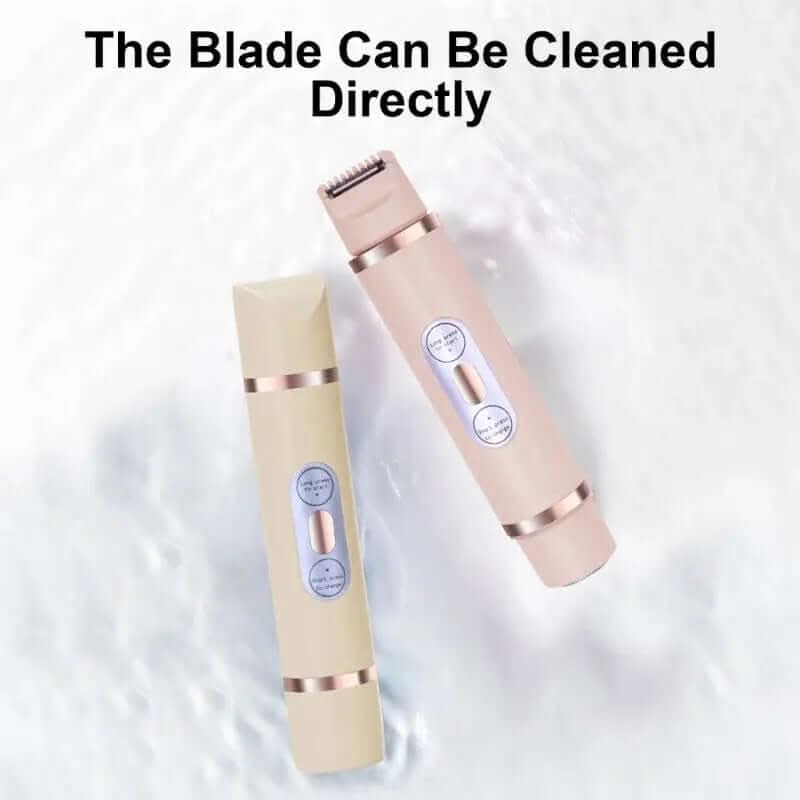 Dual-Head Electric Shaver Painless Women's Epilator Les Visionnaires