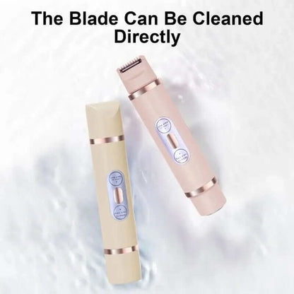 Dual-Head Electric Shaver Painless Women's Epilator Les Visionnaires