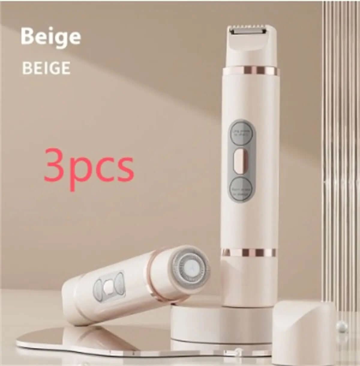 Dual-Head Electric Shaver Painless Women's Epilator Les Visionnaires