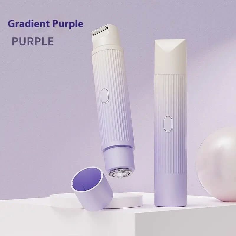 Dual-Head Electric Shaver Painless Women's Epilator Les Visionnaires