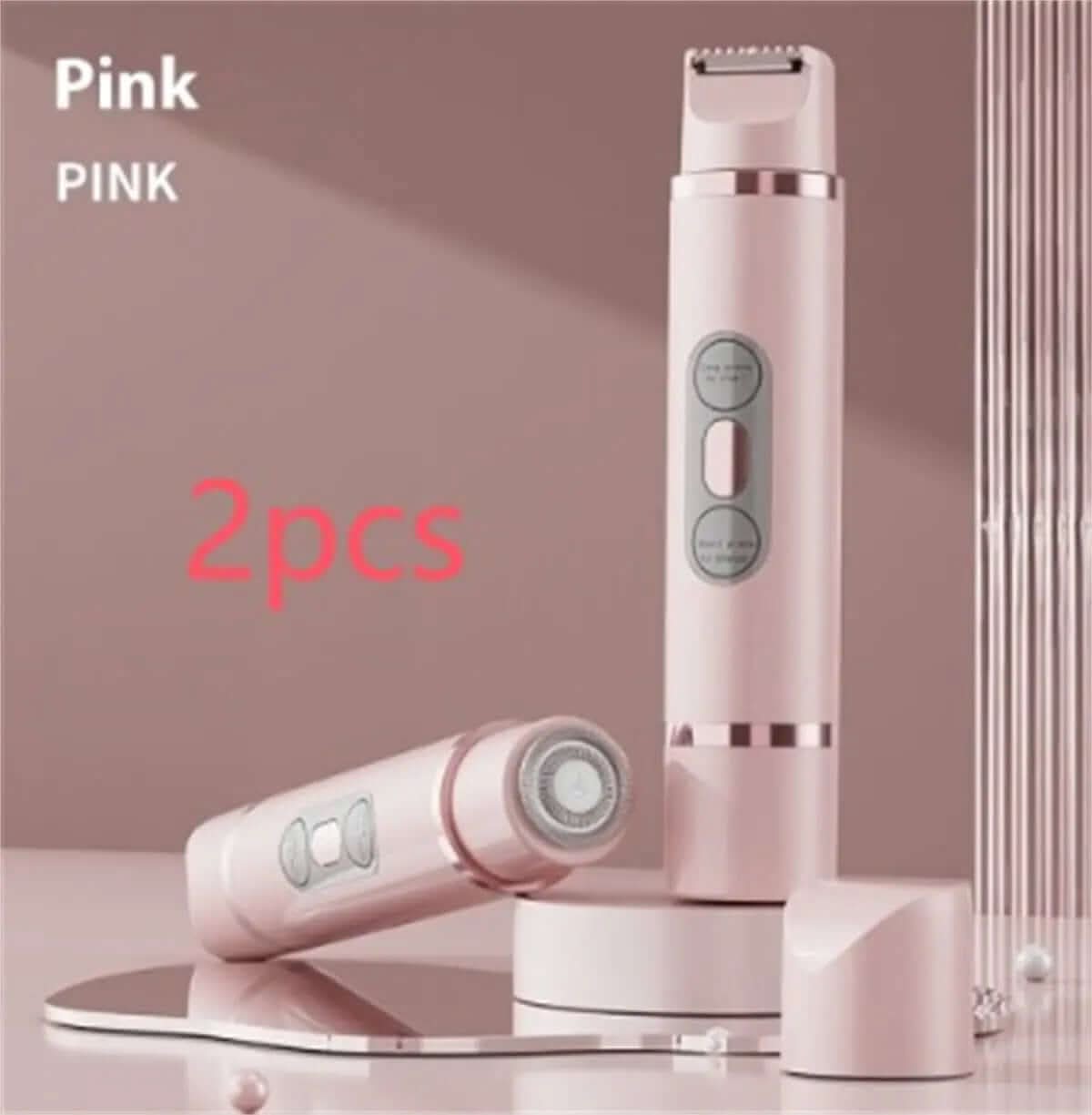 Dual-Head Electric Shaver Painless Women's Epilator Les Visionnaires
